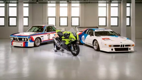 BMW Motorrad сделала особый супербайк к 50-летию подразделения BMW M BMW Motorrad сделала особый супербайк к 50-летию подразделения BMW M