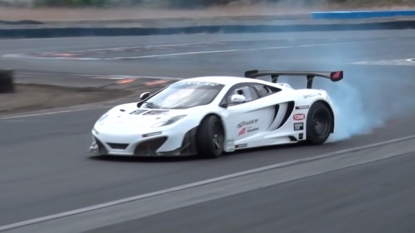 В Японии подготовили дрифтовый McLaren MP4-12C GT3