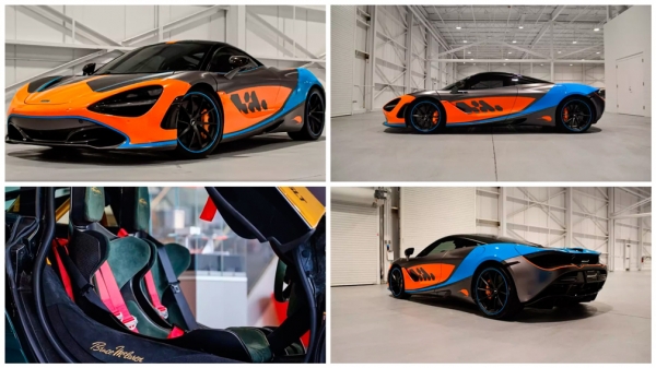 Компания McLaren подготовила особый 720S посвященный гонке Формула-1 в Майами Компания McLaren подготовила особый 720S посвященный гонке Формула-1 в Майами