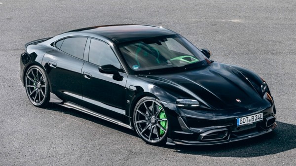 Ателье Brabus подготовило тюнинг для электрического Porsche Taycan