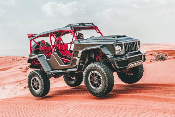 Brabus Crawler: экстремальный вездеход на агрегатах G-класса