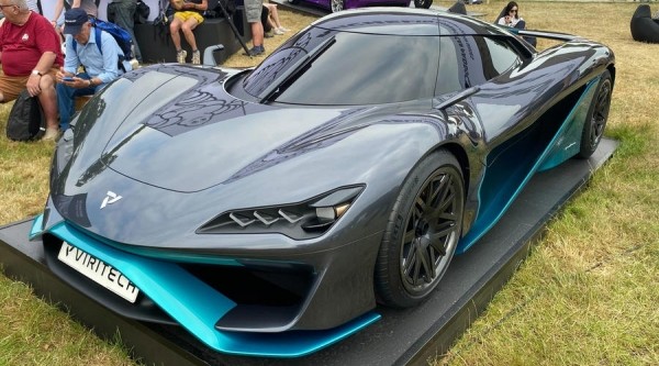 Новый водородный гиперкар Viritech Apricale с дизайном Pininfarina