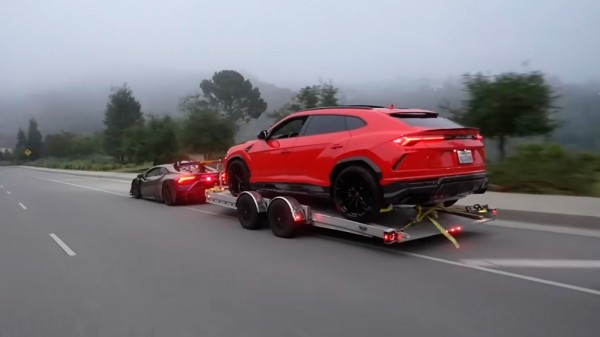 Lamborghini Huracan с 1200-сильным двигателем превратили в тягач Lamborghini Huracan с 1200-сильным двигателем превратили в тягач