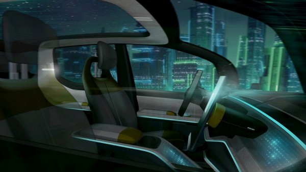 Компания Fisker впервые показала футуристический интерьер электрокара Pear Компания Fisker впервые показала футуристический интерьер электрокара Pear