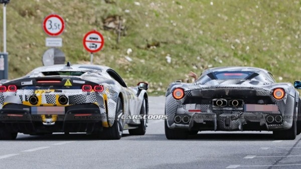 Компания Ferrari вывела на тесты сразу два гиперкара с гибридными силовыми агрегатами Компания Ferrari вывела на тесты сразу два гиперкара с гибридными силовыми агрегатами