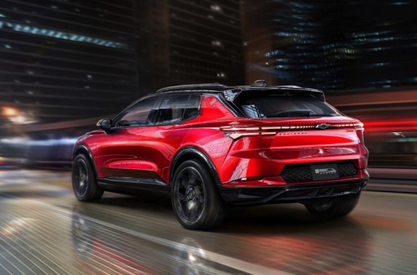 Компания показала электрический кроссовер Chevrolet Blazer на тизере Компания показала электрический кроссовер Chevrolet Blazer на тизере