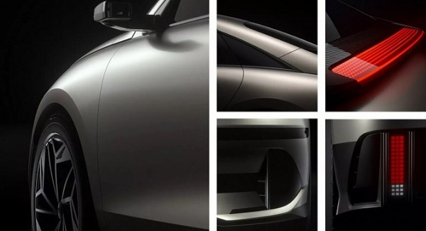 Опубликован финальный тизер электрического седан Hyundai Ioniq 6 2023 года