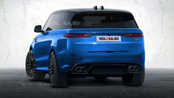 Опубликованы рендеры на мощным внедорожник Range Rover Sport SVR нового поколения Опубликованы рендеры на мощным внедорожник Range Rover Sport SVR нового поколения