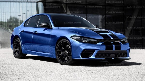Показан мощный седан Alfa Romeo Giulia в версии от компании Dodge