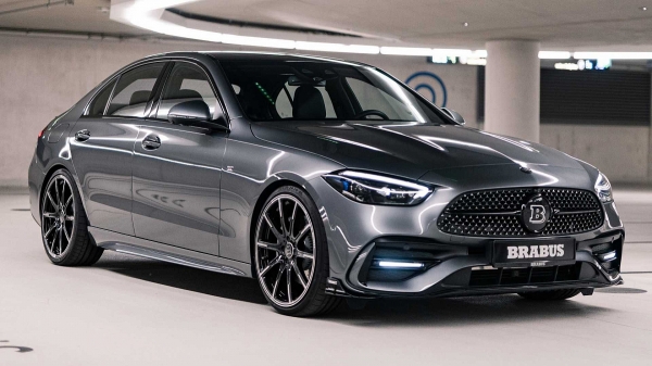 Тюнинг-ателье Brabus творит магию тюнинга на новом Mercedes C-Class