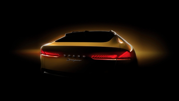 Опубликованы первые изображения 2 000-сильного электрокроссовера Drako Dragon