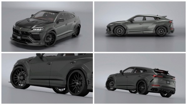 Ателье Liberty Walk представило обвес для кроссовера Lamborghini Urus
