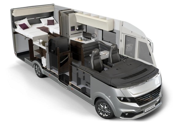 Adria Supersonic или премиальный автодом созданный на базе нового Mercedes-Benz Sprinter Adria Supersonic или премиальный автодом созданный на базе нового Mercedes-Benz Sprinter