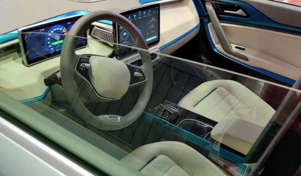 Оборонный концерн Алмаз-Антей показал кроссовер E-Neva Оборонный концерн Алмаз-Антей показал кроссовер E-Neva