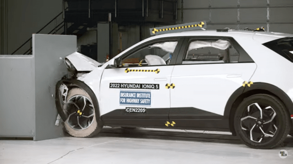 Электрокар HYUNDAI Ioniq 5 получил награду IIHS Top Safety Pick+ в рейтинге безопасности
