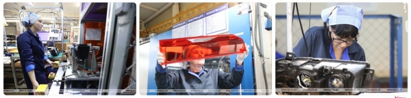 Европейские фары для автомашин заменили продукцией белорусского «Руденска»