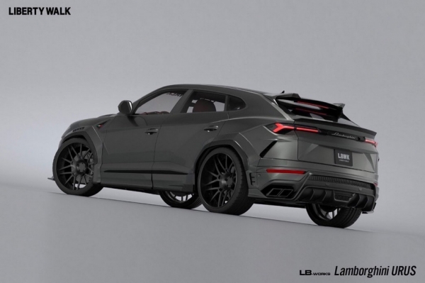 Тюнинг-ателье Liberty Walk выпустило широкофюзеляжный кроссовер Lamborghini Urus Тюнинг-ателье Liberty Walk выпустило широкофюзеляжный кроссовер Lamborghini Urus