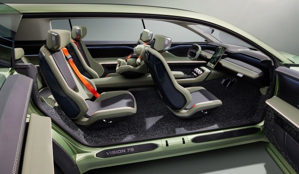 Кроссовер Skoda Vision 7S показал новый стиль и логотип Кроссовер Skoda Vision 7S показал новый стиль и логотип