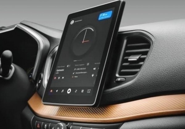 Опубликовано официальное фото салона новой LADA Vesta Опубликовано официальное фото салона новой LADA Vesta