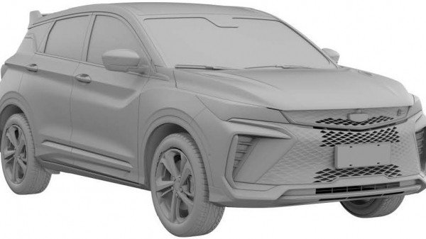 В РФ запатентован обновленный кроссовер GEELY Coolray 2023 года В РФ запатентован обновленный кроссовер GEELY Coolray 2023 года