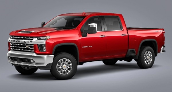 Обновлен тяжелый пикап Chevrolet Silverado HD Обновлен тяжелый пикап Chevrolet Silverado HD