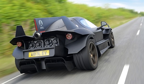 На подходе Ariel Hipercar — электромобиль с газотурбинным генератором