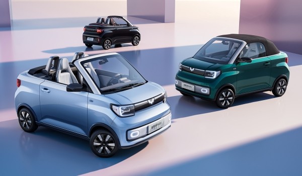 Новый Wuling Mini EV Convertible: самый маленький кабриолет