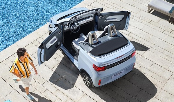 Новый Wuling Mini EV Convertible: самый маленький кабриолет