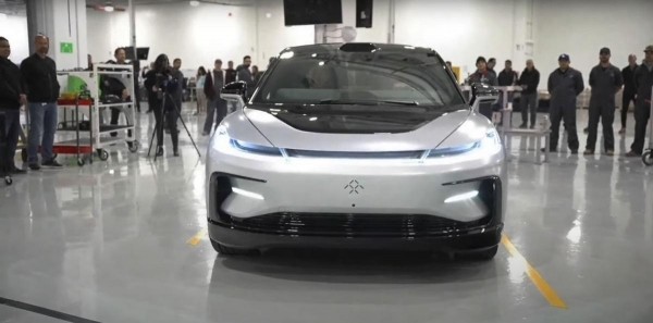 Электрокроссовер Faraday Future FF получит запас хода в 613 километров Электрокроссовер Faraday Future FF получит запас хода в 613 километров
