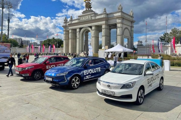 Электромобили Evolute: первый показ в Москве Электромобили Evolute: первый показ в Москве