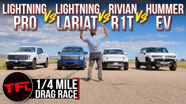 Какой электрический грузовик самый быстрый - Ford F-150 Lightning, Rivian или Hummer? Какой электрический грузовик самый быстрый - Ford F-150 Lightning, Rivian или Hummer?