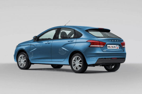 Независимый дизайнер Никита Чуйко показал фоторендеры LADA Vesta в кузове хэтчбек