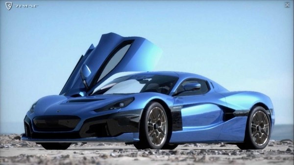 Nvidia создала для гиперкара Rimac Nevera реалистичный 3D-конфигуратор 