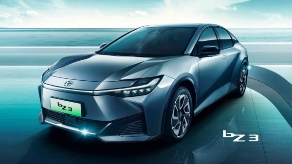 Toyota показала свой второй серийный электрокар - седан BZ3 Toyota показала свой второй серийный электрокар - седан BZ3