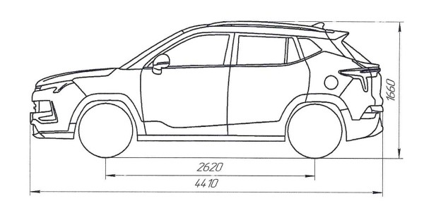 Сертифицирован кроссовер «Москвич 3»: бензин и электричество