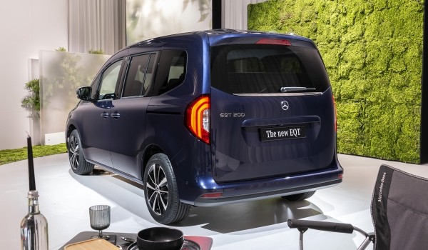 Электрический Mercedes-Benz EQT дебютировал в виде автокемпера Электрический Mercedes-Benz EQT дебютировал в виде автокемпера