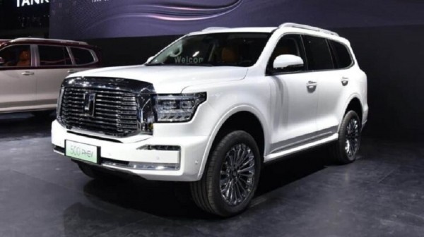 Автоконцерн Great Wall представил гибридную версию Tank 500 на автосалоне в Китае Автоконцерн Great Wall представил гибридную версию Tank 500 на автосалоне в Китае