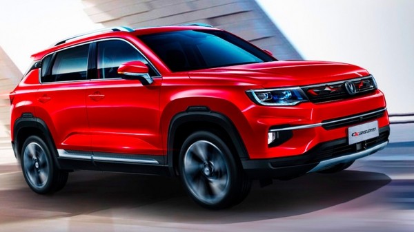 В России начались продажи обновленного кроссовера Changan CS35 Plus