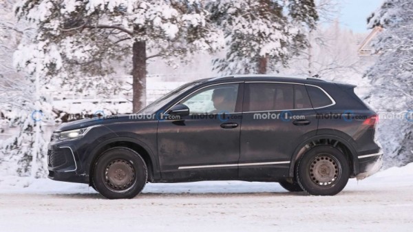 На тестах замечен прототип обновленного кроссовера Volkswagen Tiguan 