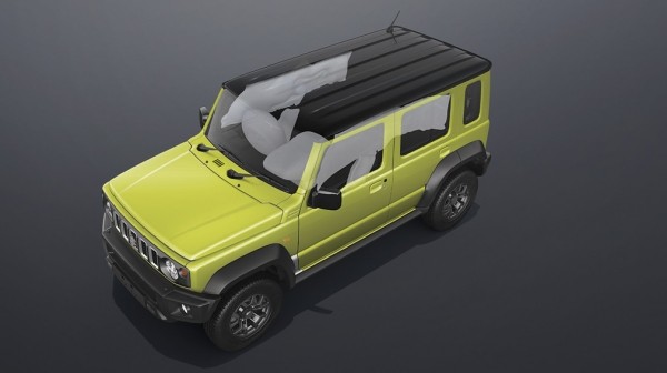 Внедорожник Suzuki Jimny впервые в истории получил пятидверную версию Внедорожник Suzuki Jimny впервые в истории получил пятидверную версию