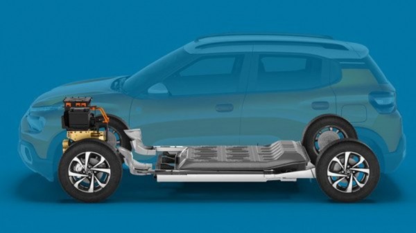 Представлен дешевый электромобиль Citroen eC3