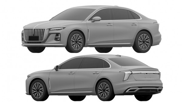 В России запатентовали новый седан бизнес-класса Hongqi H5 В России запатентовали новый седан бизнес-класса Hongqi H5