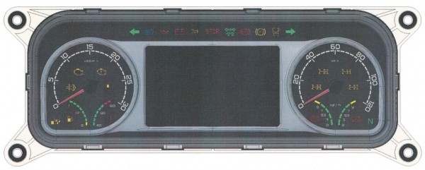 Компания «Итэлма» запатентовала цифровую приборку для грузовика КАМАЗ поколения К3 Компания «Итэлма» запатентовала цифровую приборку для грузовика КАМАЗ поколения К3