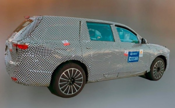 В Китае на шпионские фотоснимки попал кроссовер Aito M9 с технологиями бренда Huawei В Китае на шпионские фотоснимки попал кроссовер Aito M9 с технологиями бренда Huawei