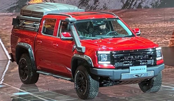 JMC и Ford представили семейство пикапов Dadao JMC и Ford представили семейство пикапов Dadao