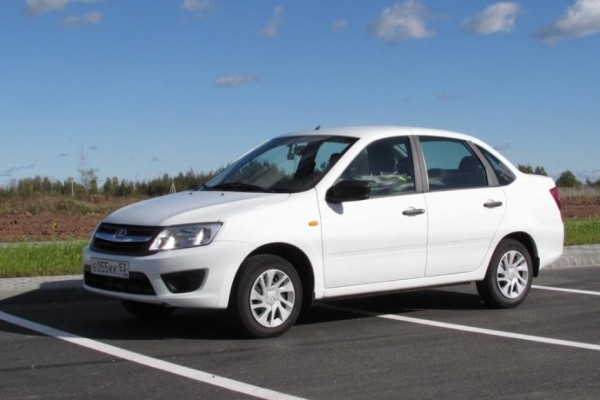 «Автоваз» выпускает LADA Granta только в белом цвете кузова «Автоваз» выпускает LADA Granta только в белом цвете кузова