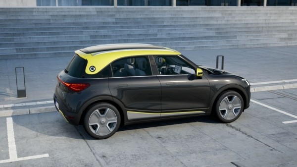 В апреле состоится дебют электрического кроссовера от бренда Smart В апреле состоится дебют электрического кроссовера от бренда Smart