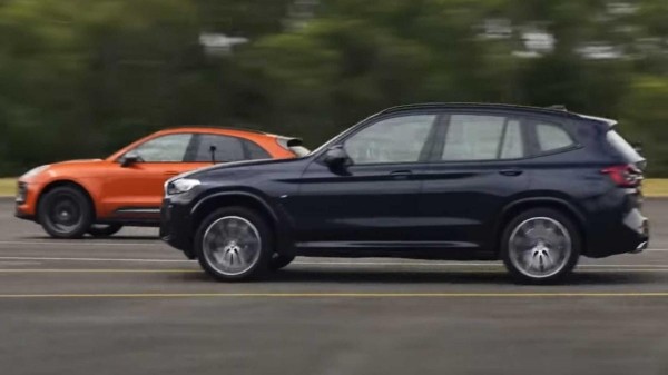 Сможет ли Porsche Macan обогнать BMW X3 xDrive30i по правилам драг-рейсинга? Сможет ли Porsche Macan обогнать BMW X3 xDrive30i по правилам драг-рейсинга?