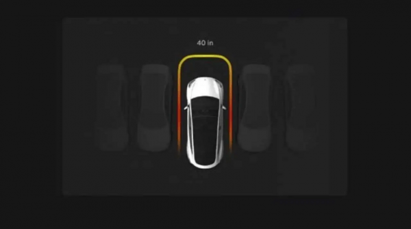 Tesla использует инновационную технологию Vision для расчета расстояния при парковке Tesla использует инновационную технологию Vision для расчета расстояния при парковке