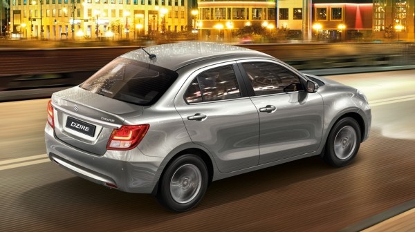 В Россию привезли новый седан Suzuki DZire с автоматом за 1,8 млн рублей